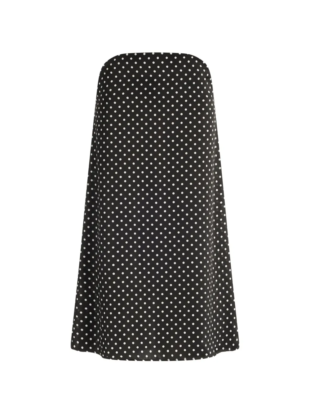 Jean Paul Gaultier Gonna midi a pois - Nero