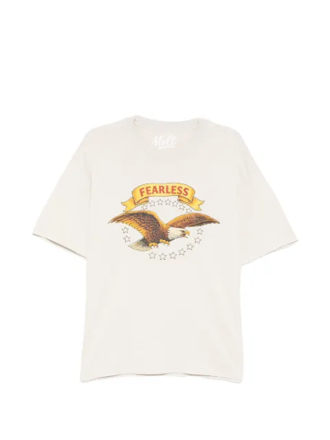 Melt eagle graphic T-shirt