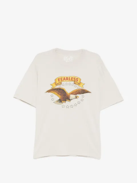 Melt playera con estampado gráfico de águila