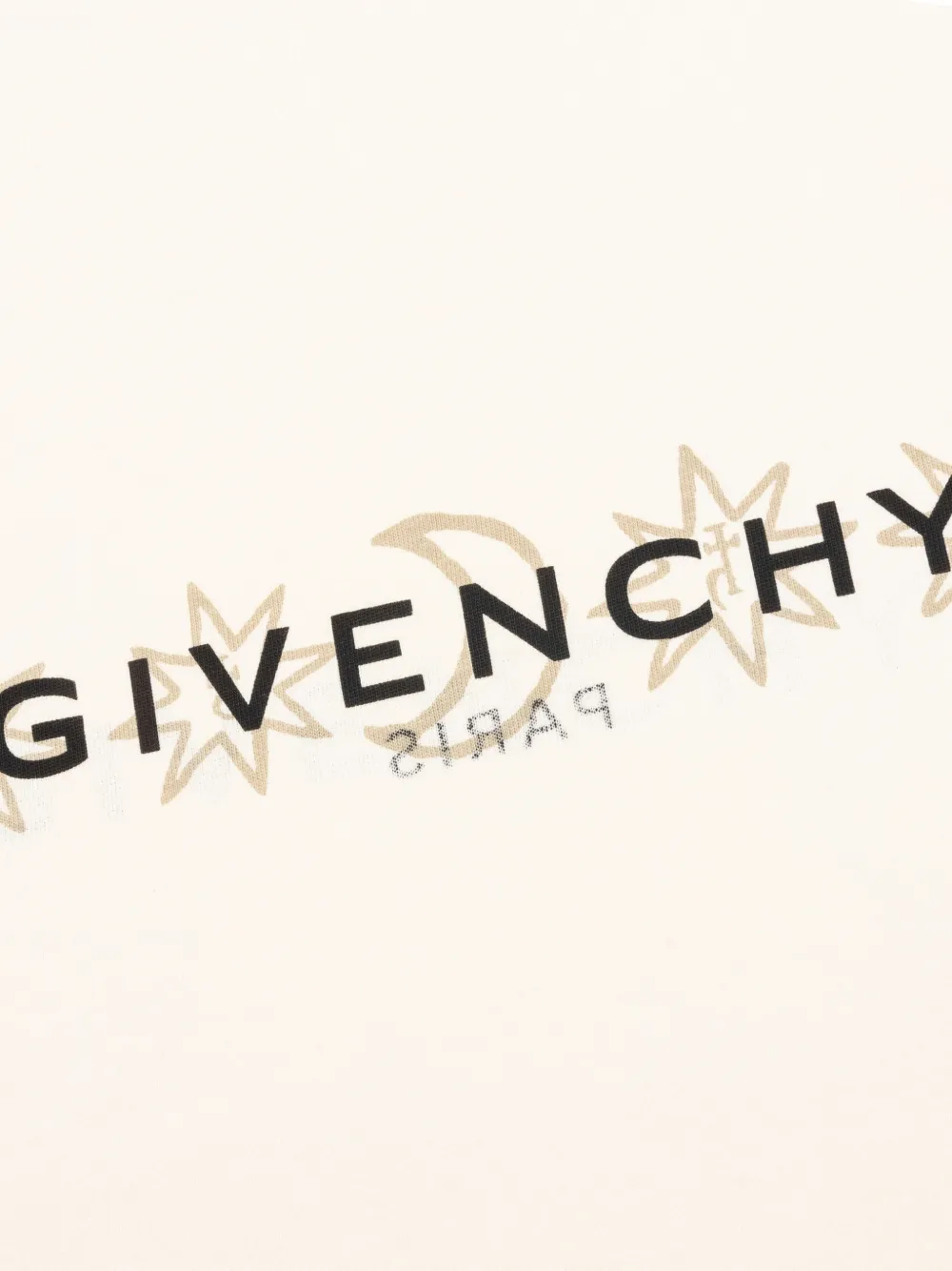 Givenchy T-shirt met print Beige