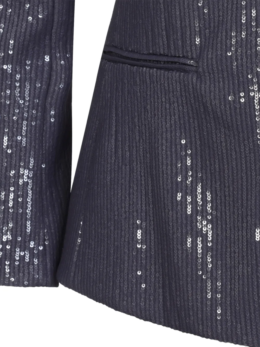 Giorgio Armani Verfraaid jack met lange mouwen Paars