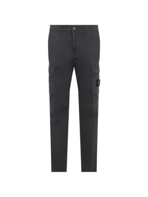 Stone Island pantalon à patch logo