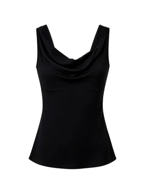 SILK95FIVE Paris cowl-neck sleeveless top