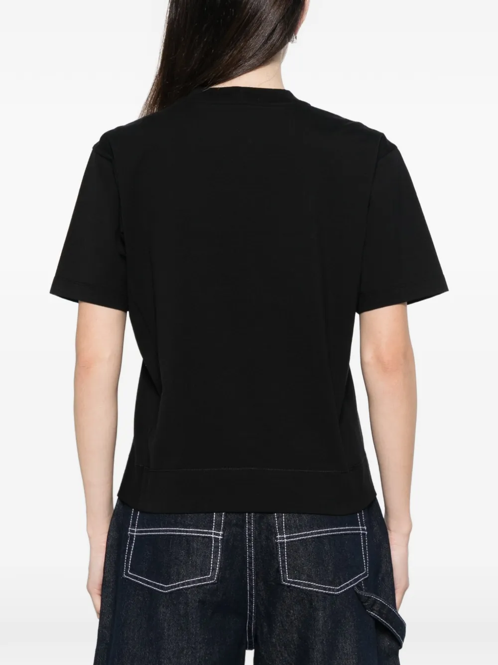 Moncler Grenoble Drie T-shirts met logo Wit