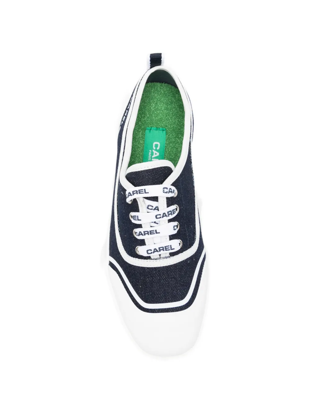 Carel Paris Sol denim sneakers Blauw