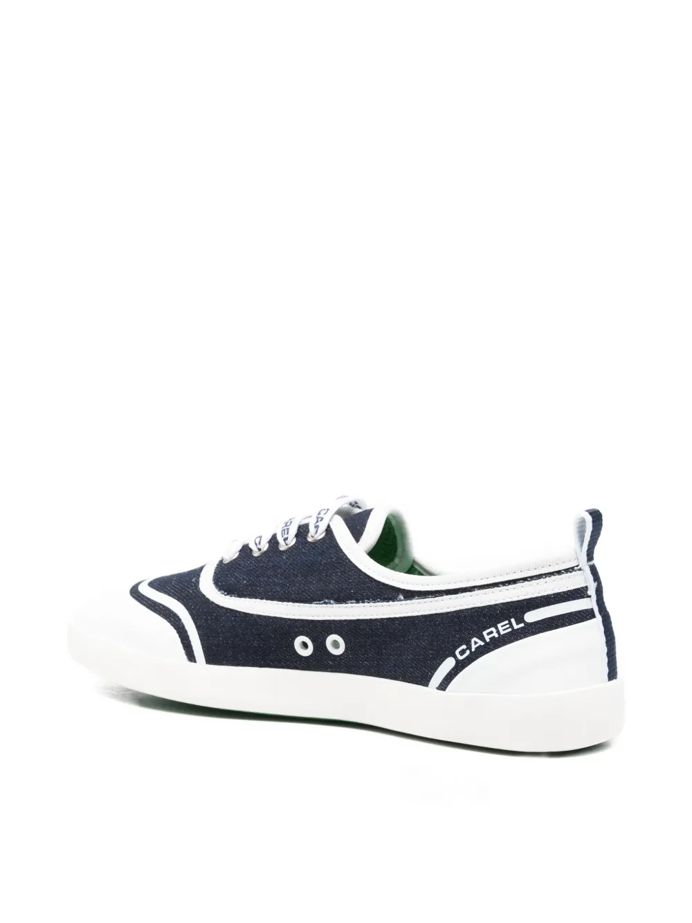Carel Paris Sol denim sneakers Blauw