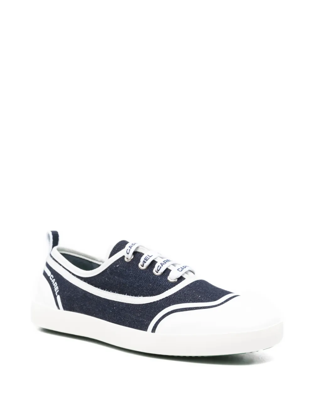 Carel Paris Sol denim sneakers Blauw