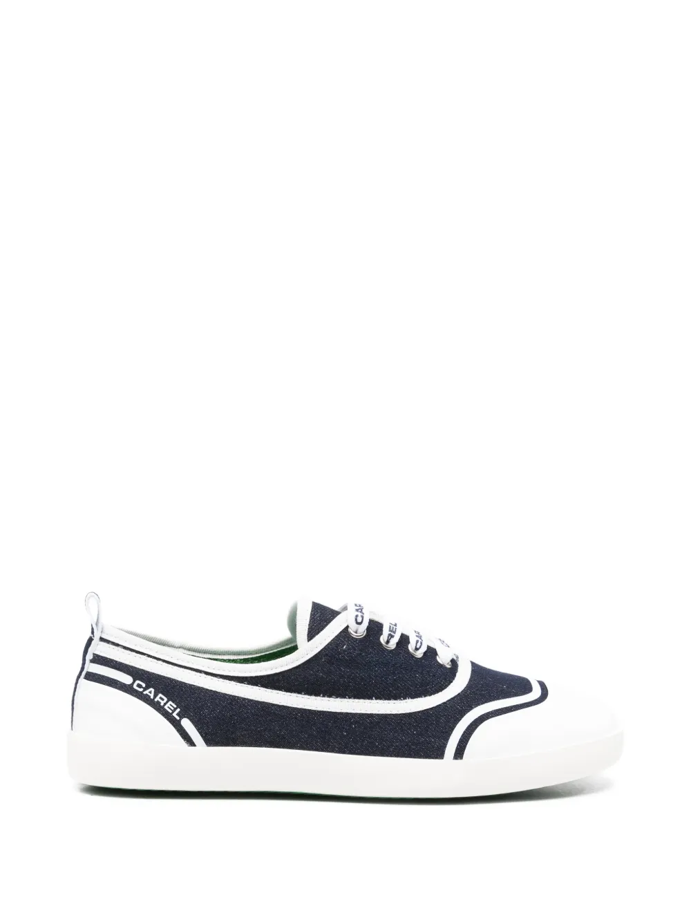 Carel Paris Sol denim sneakers Blauw