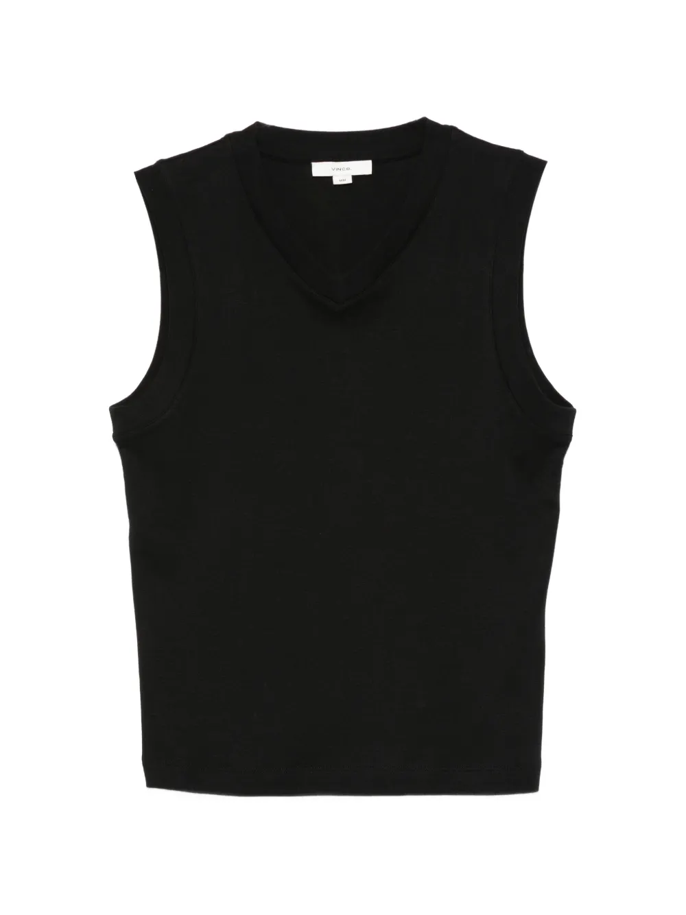 Vince V-neck sleeveless tank top - Nero