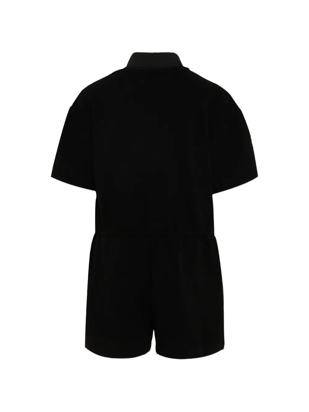 Barrow kids Playsuit met polokraag en patch Zwart