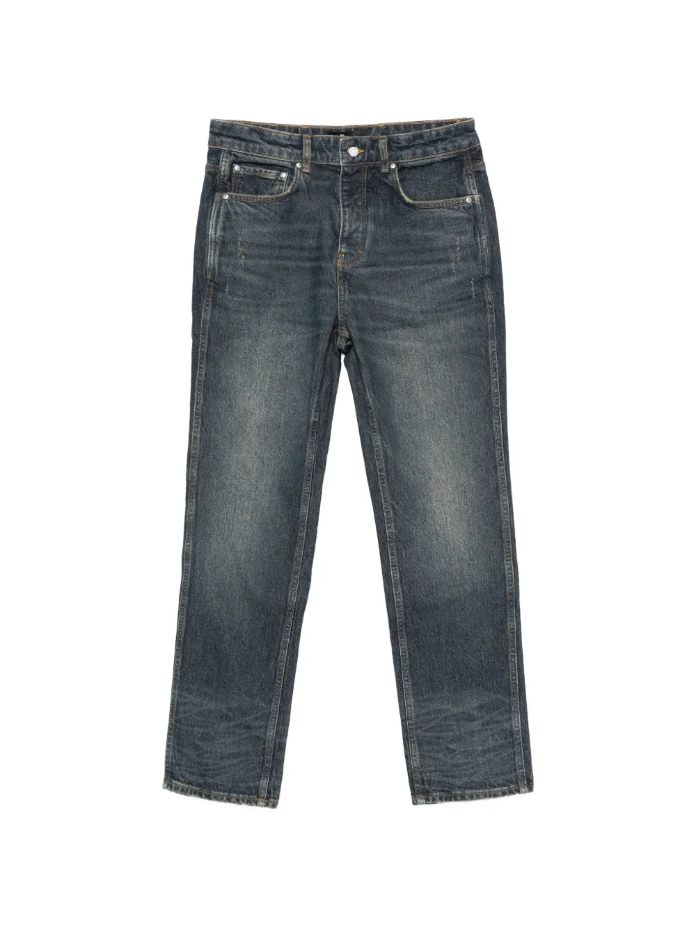 Represent R1 logo-plaque jeans - Blu