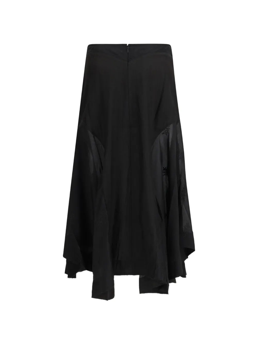  Our Legacy Petti Panelled Midi Skirt - Black 