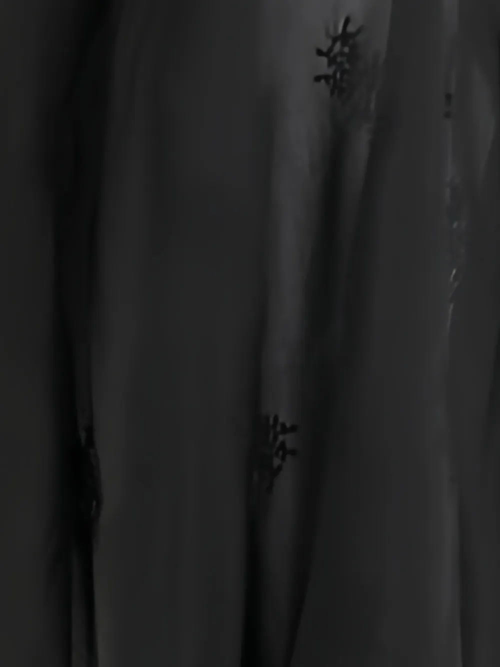  Our Legacy Petti Panelled Midi Skirt - Black 