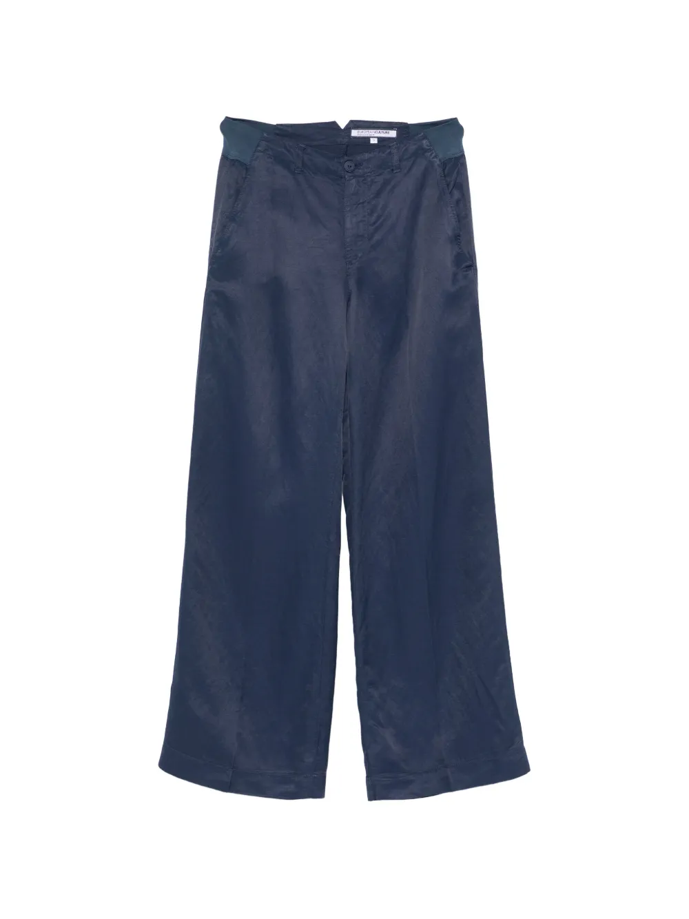 european culture long trousers - Blu