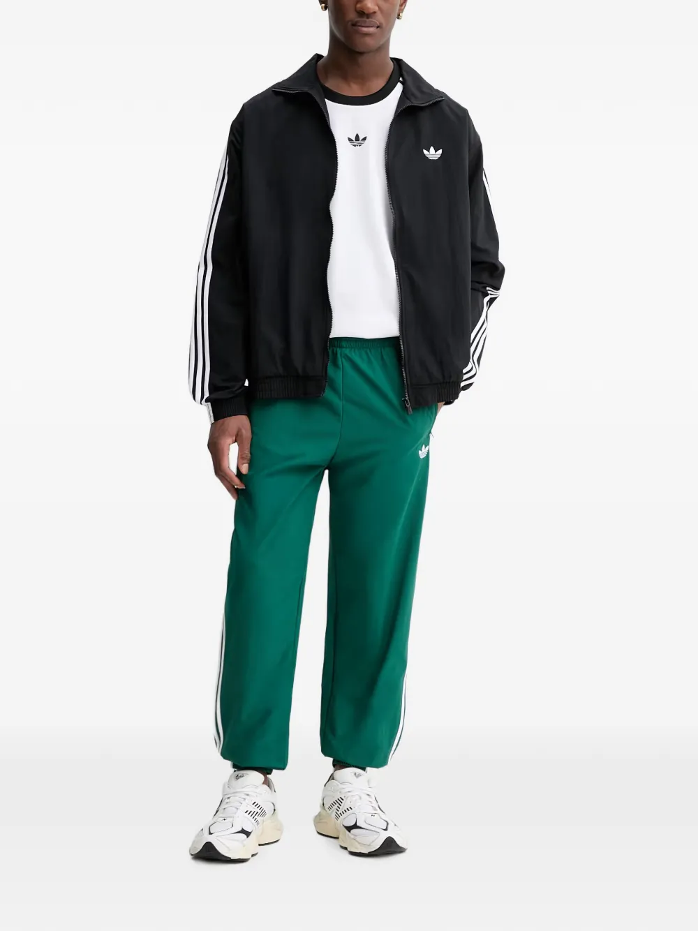 adidas Firebird trainingsbroek met logodetail Groen