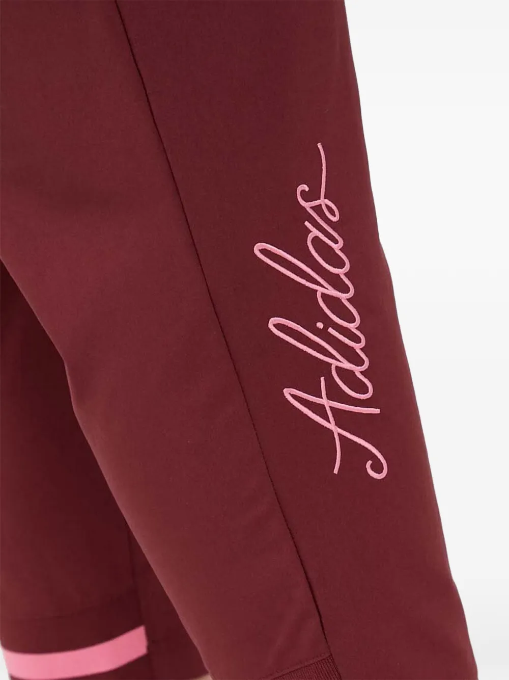 adidas Elastische broek Rood