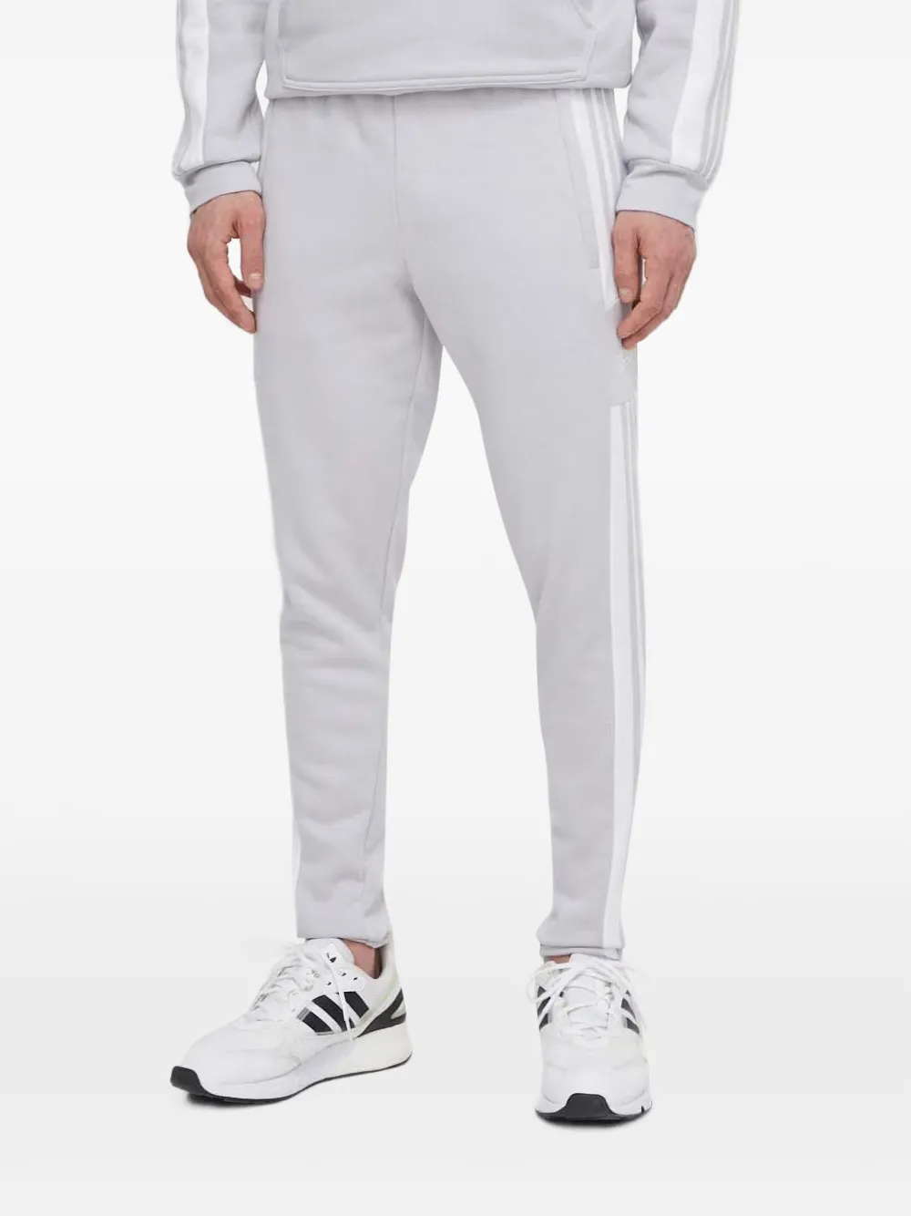 adidas Jogginghose mit Streifendetail - Grau