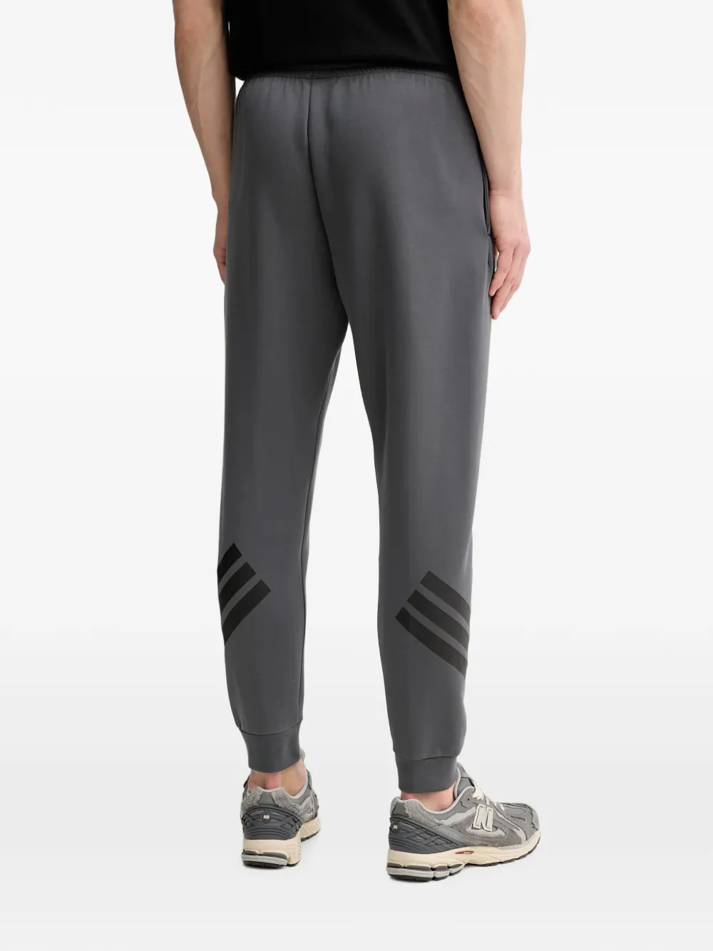 adidas logo-print track pants Grijs