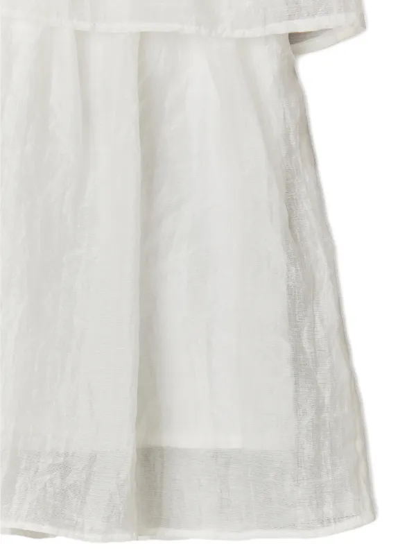 BCBG KIDS Floral Tiered Dress | White