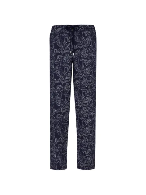 Vilebrequin printed drawstring trousers