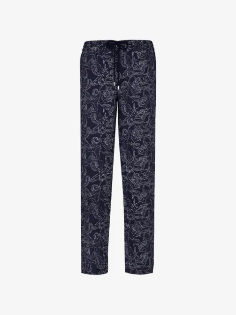 Vilebrequin printed drawstring trousers