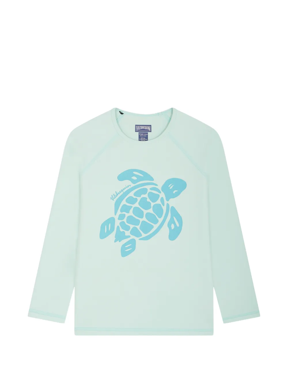 Vilebrequin Kids turtle rashguard T-shirt - Blu