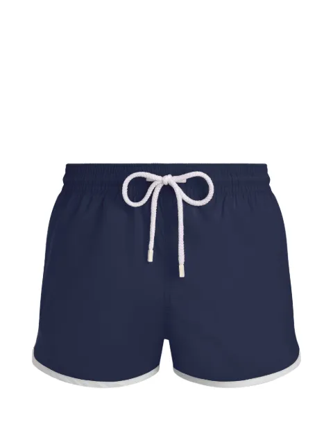 Vilebrequin drawstring turtle-embroidery swim shorts