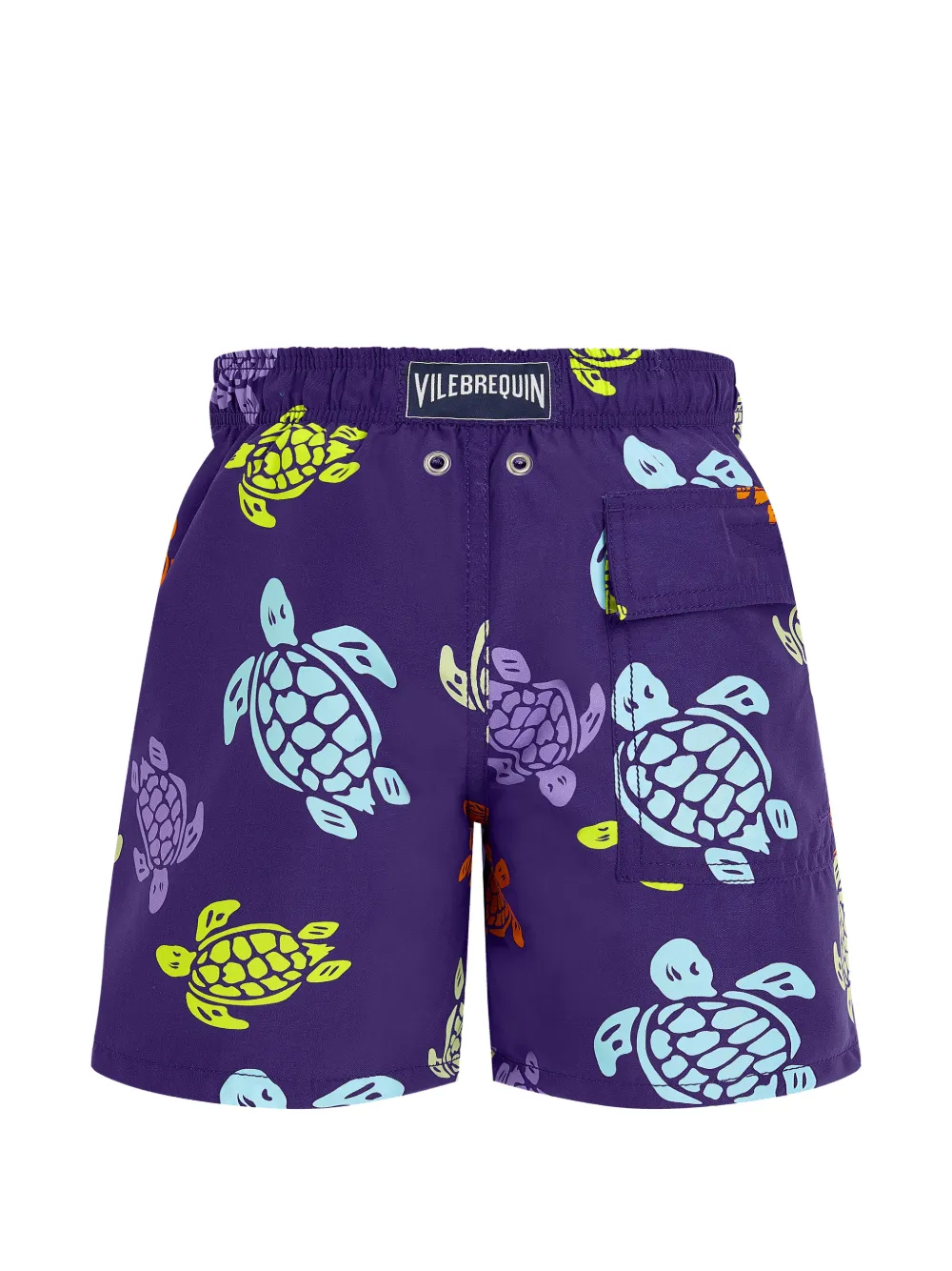 Turtle-Print Swim Shorts