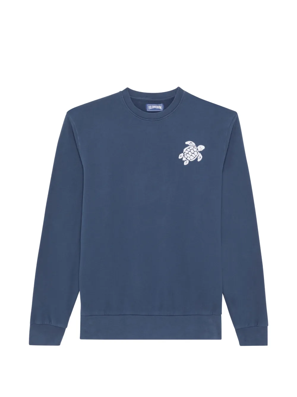 Vilebrequin logo-embroidered sweatshirt - Blu