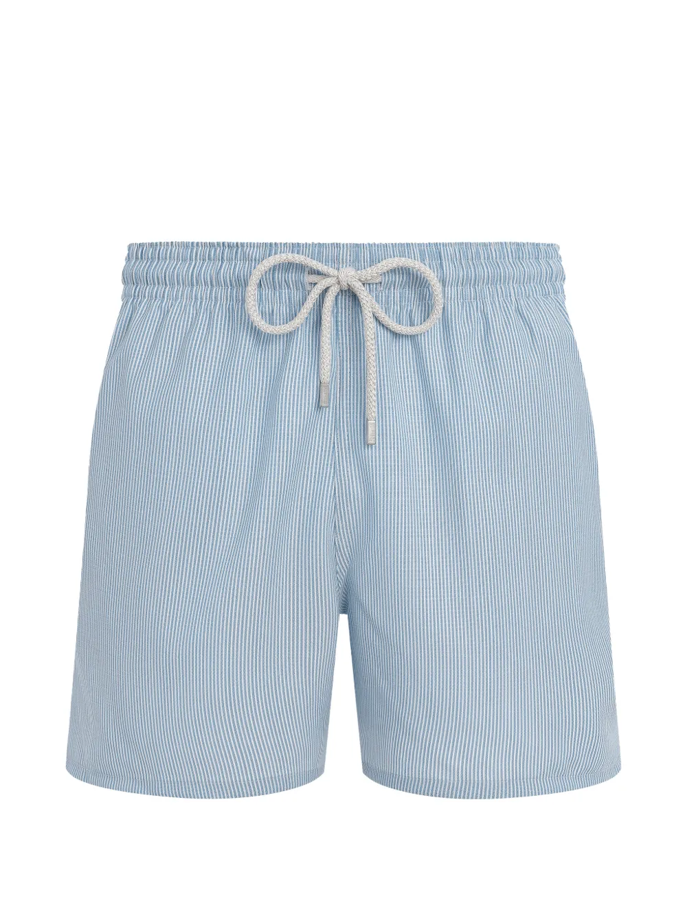 Vilebrequin drawstring striped swim shorts - Blu