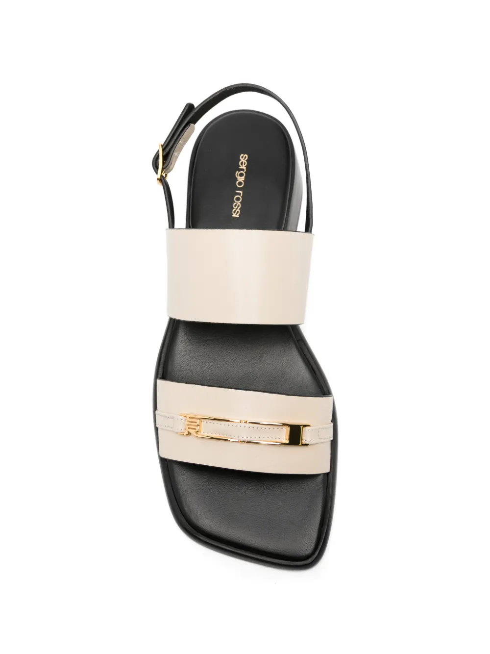Sergio Rossi buckled-strap sandals Beige