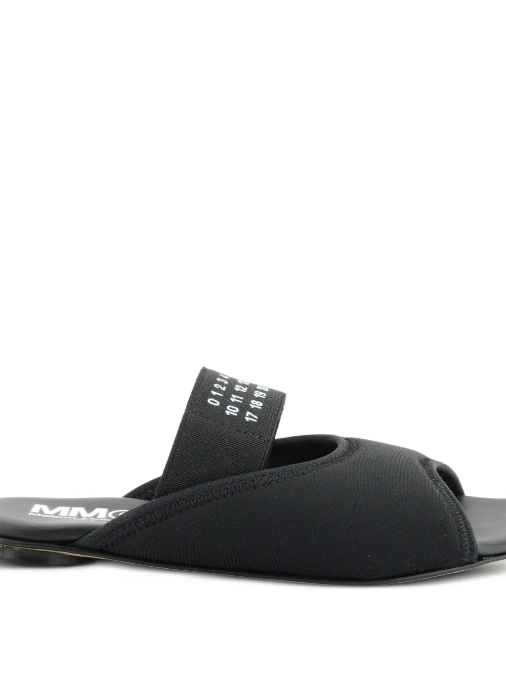 MM6 Maison Margiela Kids Sandalen met bandjes Zwart