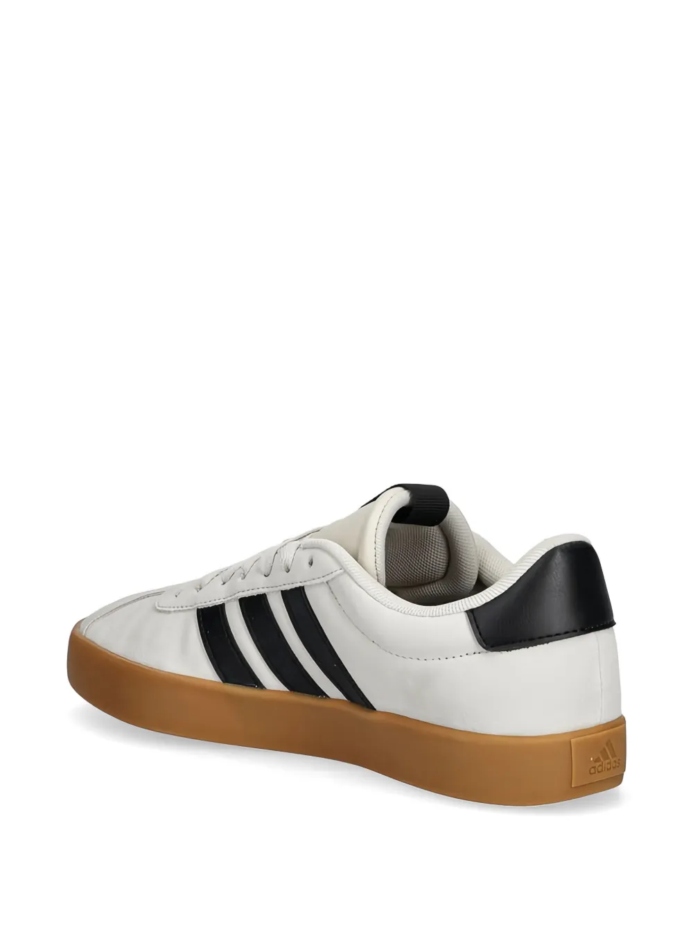 adidas VL Court 3.0 gestreepte sneakers Beige