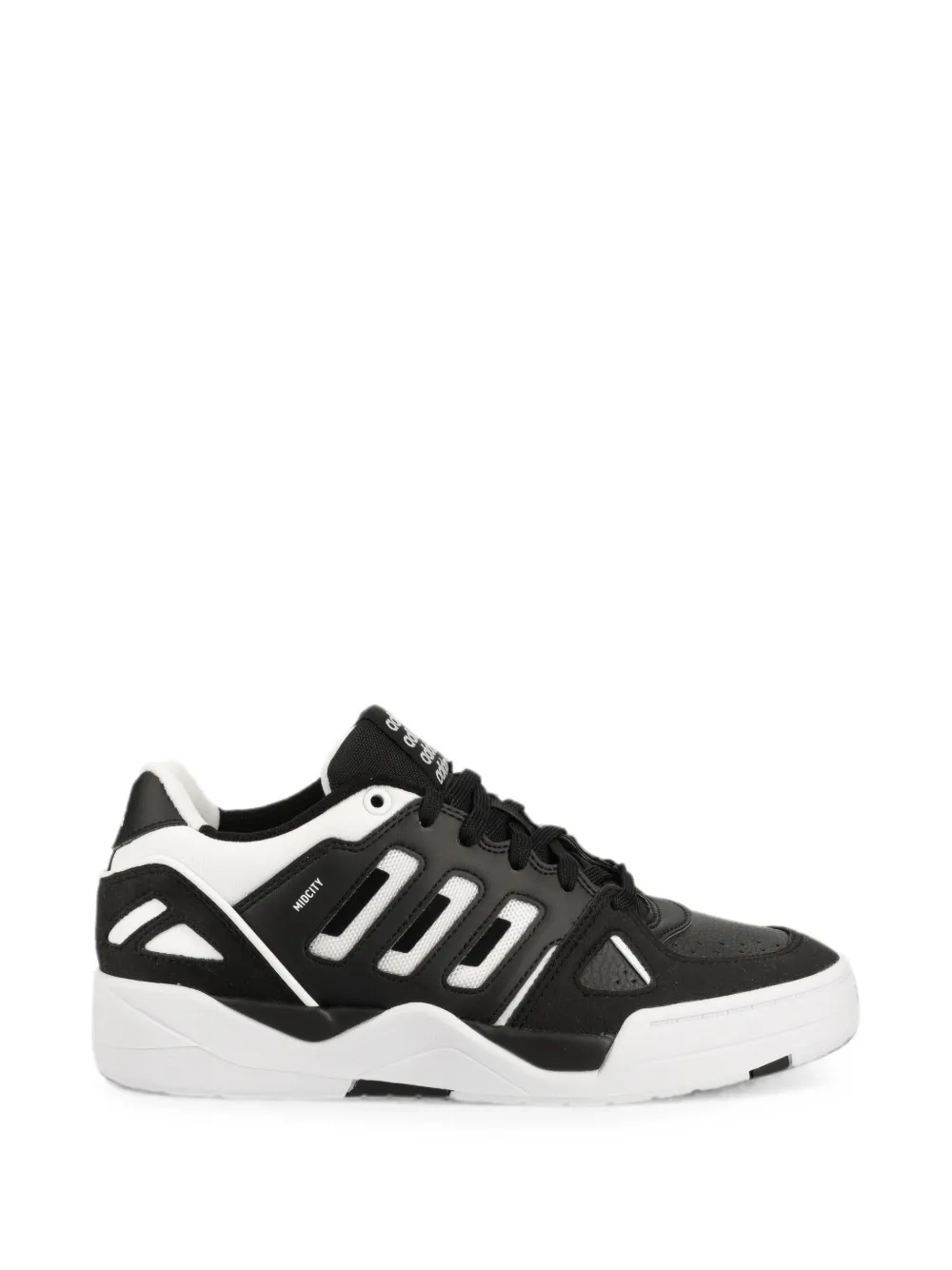 adidas Midcity Low cut-out sneakers Zwart