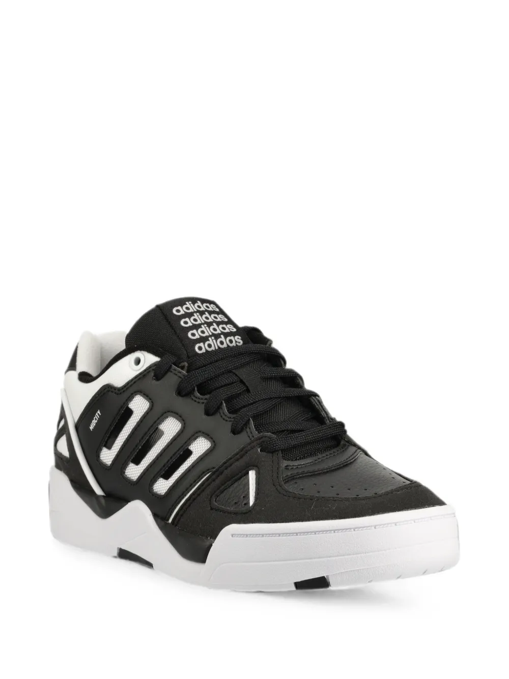 adidas Midcity Low cut-out sneakers Zwart