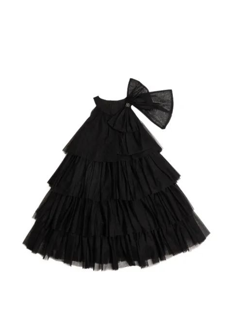 BCBG KIDS tiered bow dress