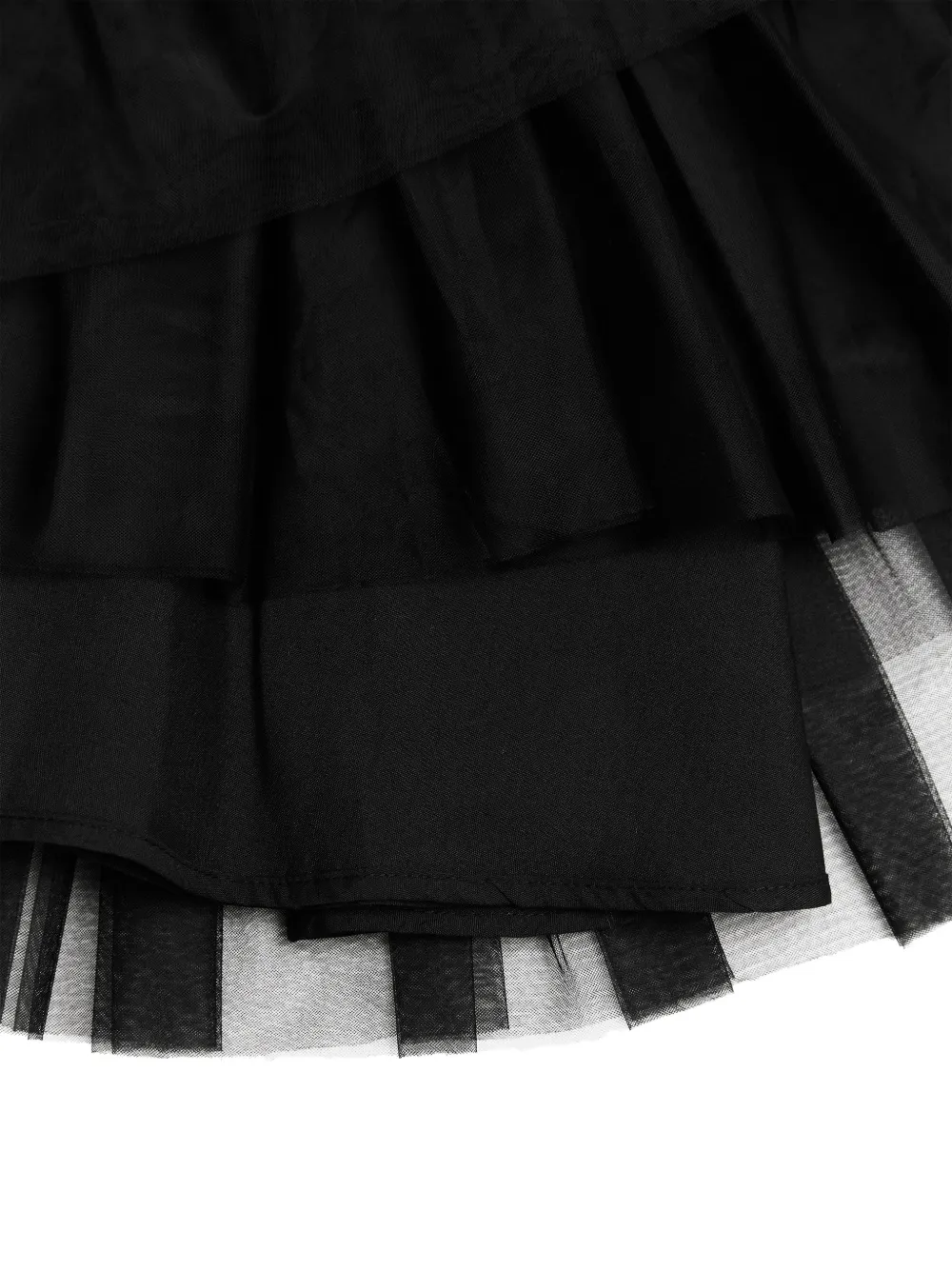  Bcbg Kids Tiered Bow Dress - Black 