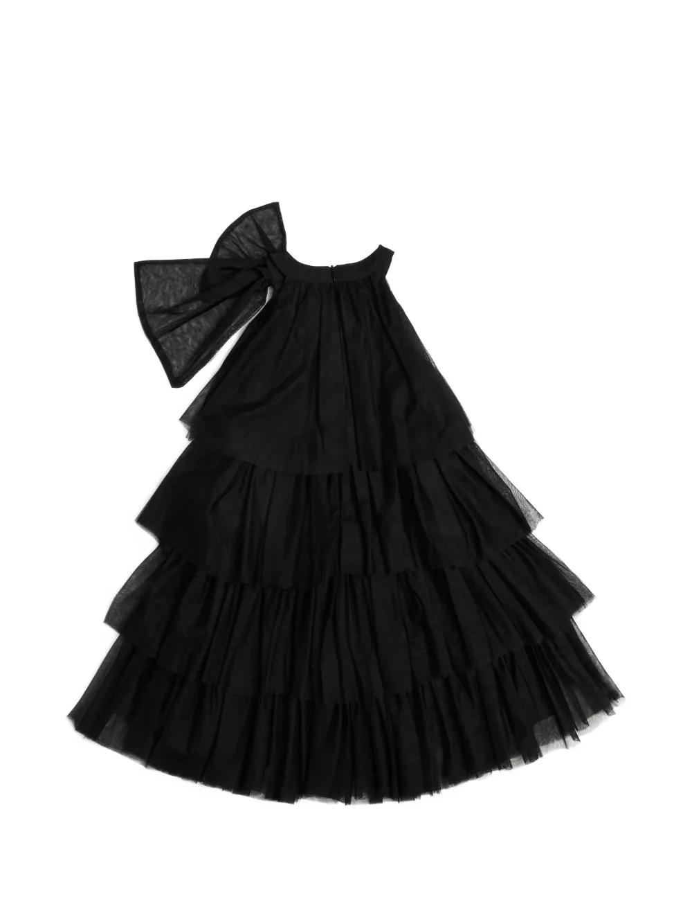  Bcbg Kids Tiered Bow Dress - Black 