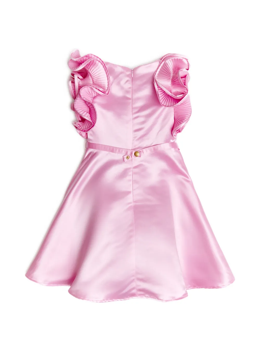 BCBG KIDS Jurk met ruches en ceintuur Roze