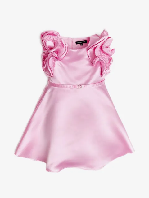 BCBG KIDS ruffled belt dress