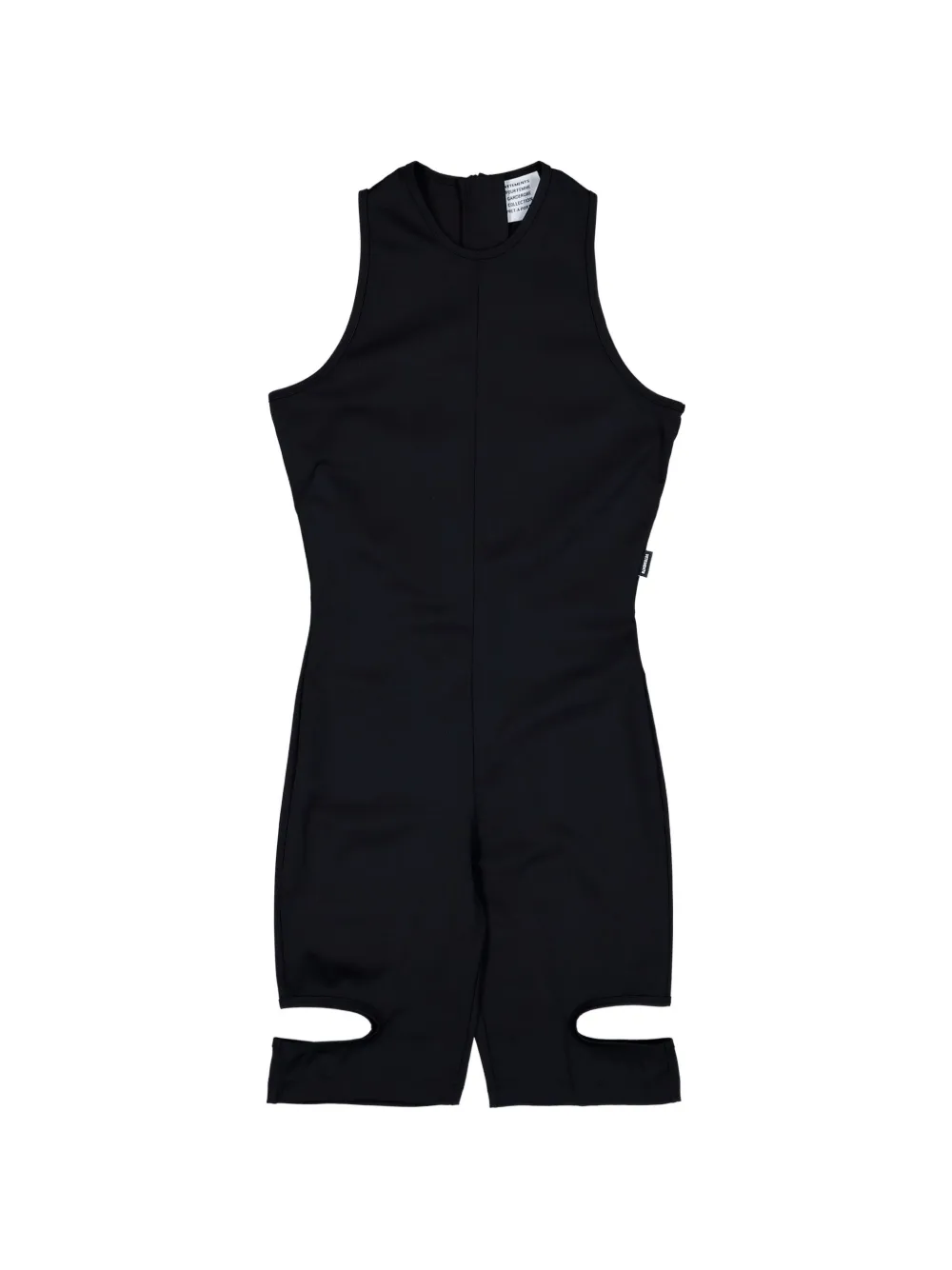 VETEMENTS Tease playsuit - Nero