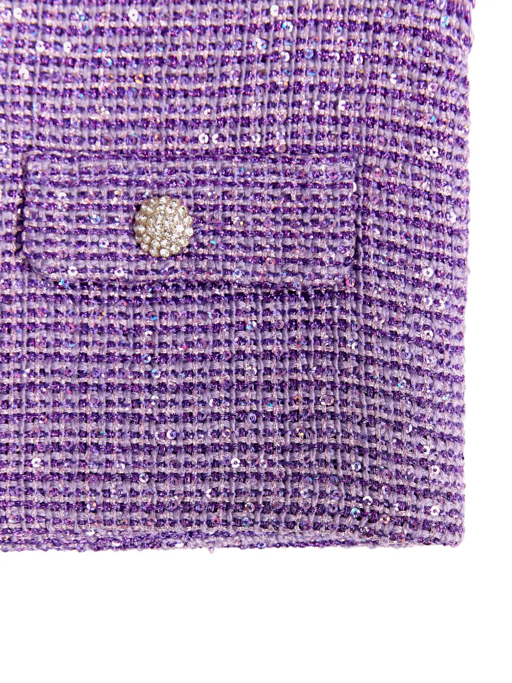  Bcbg Kids Embellished Button Jacket - Purple 