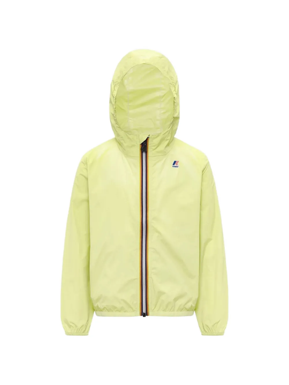 K Way Kids Claude hooded zip jacket - Giallo
