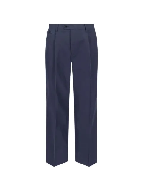 DUNST front-pleat trousers