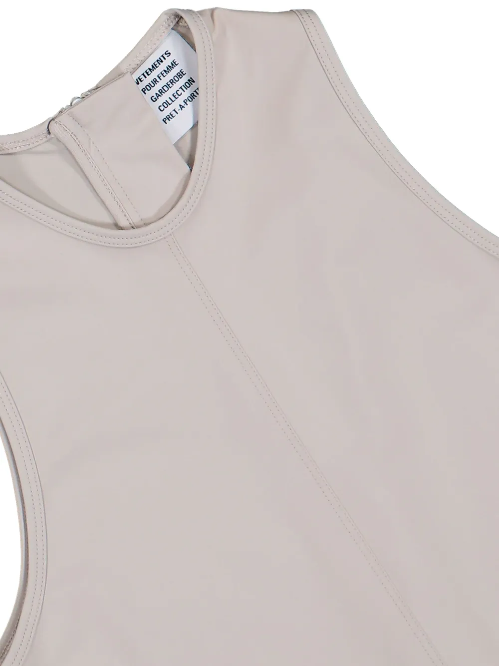  Vetements Tease Playsuit - Neutrals 
