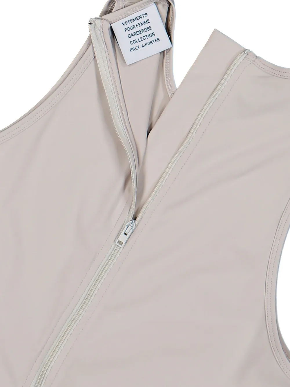 VETEMENTS Tease playsuit Beige