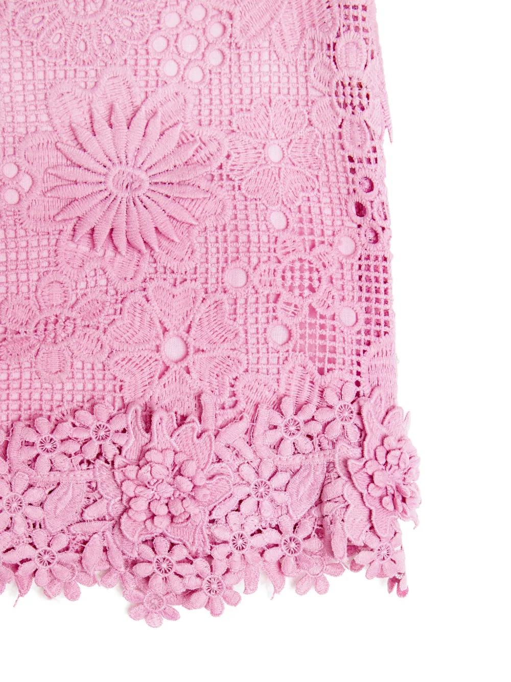 BCBG KIDS Top met bloemenkant Roze