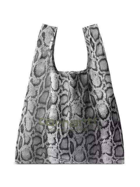 Carhartt WIP 蛇纹手提包