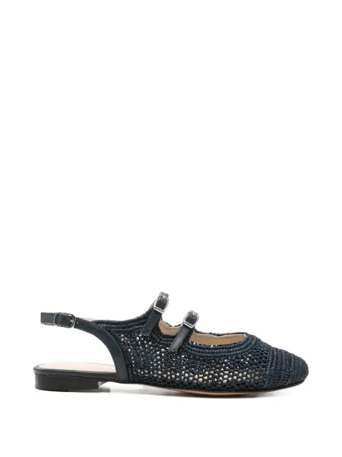 Carel Paris Balma buckle-strap flat pumps
