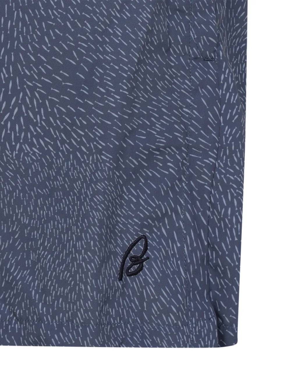 printed drawstring swim shorts